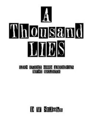 Cover of A Thousand Lies