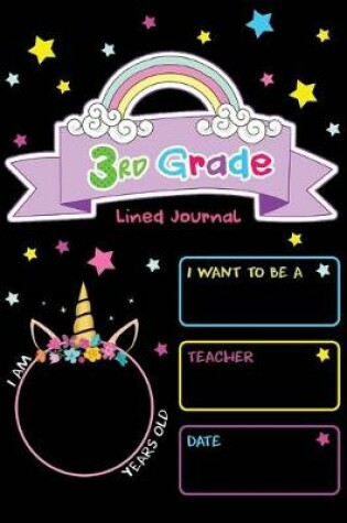 Cover of 3rd Grade Lined Journal