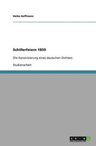 Cover of Schillerfeiern 1859