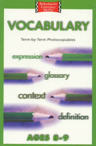 Cover of Vocabulary; Term By Term Photocopiables 8-9