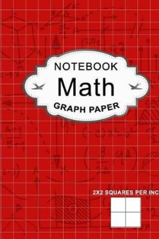 Cover of Math Notebook Graph Paper