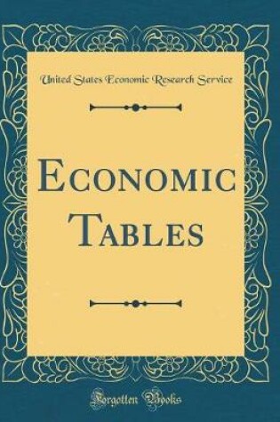 Cover of Economic Tables (Classic Reprint)