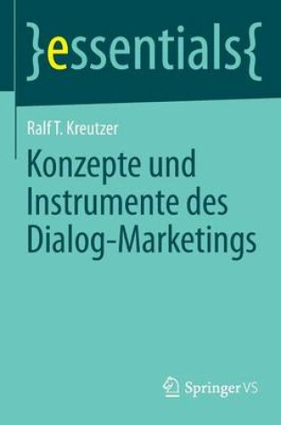 Cover of Konzepte und Instrumente des Dialog-Marketings