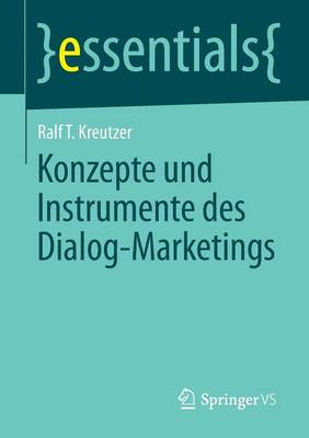 Cover of Konzepte und Instrumente des Dialog-Marketings