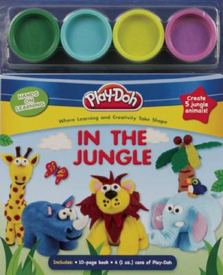 Book cover for Play-Doh Hands on Learning: In the Jungle