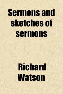 Book cover for Sermons and Sketches of Sermons