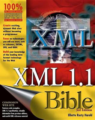 Book cover for XML 1.1 Bible