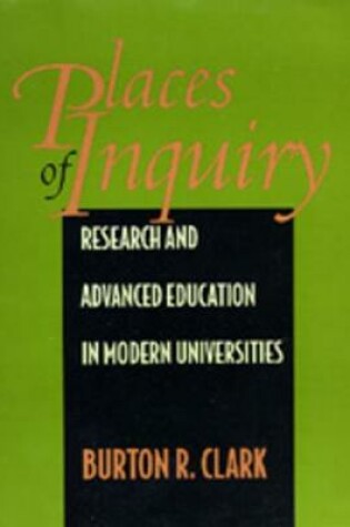 Cover of Places of Inquiry