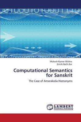 Book cover for Computational Semantics for Sanskrit