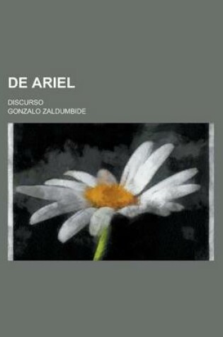 Cover of de Ariel; Discurso