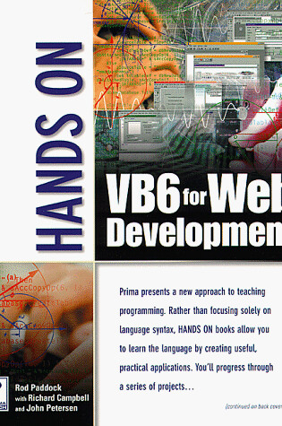 Cover of Hands on Visual Basic 98 for Web Development