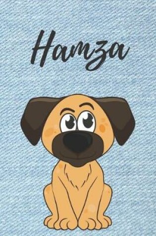Cover of Hamza Hund-Malbuch / Notizbuch Tagebuch