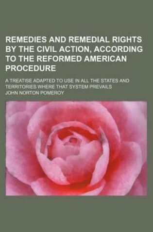 Cover of Remedies and Remedial Rights by the Civil Action, According to the Reformed American Procedure; A Treatise Adapted to Use in All the States and Territories Where That System Prevails