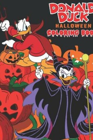 Cover of Donald Duck Halloween Coloring Book