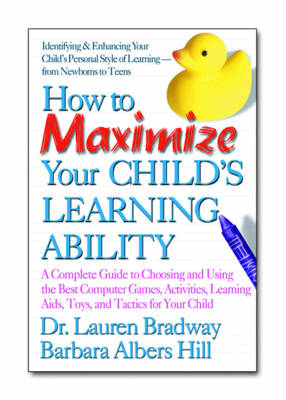 Book cover for How to Maximize Your Child's Learning Ability