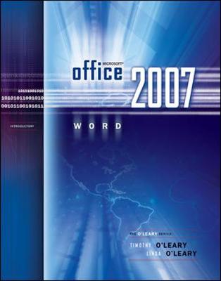 Book cover for Microsoft Office Word 2007 Introduction