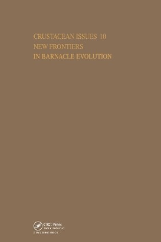 Cover of New Frontiers in Barnacle Evolution