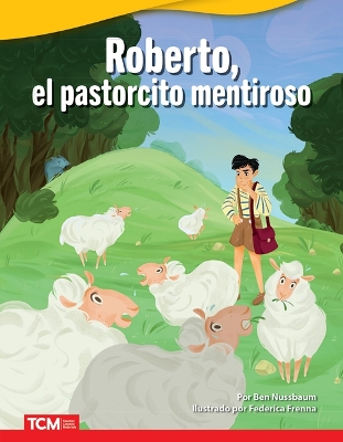 Book cover for Roberto, el pastorcito mentiroso