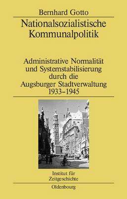 Book cover for Nationalsozialistische Kommunalpolitik