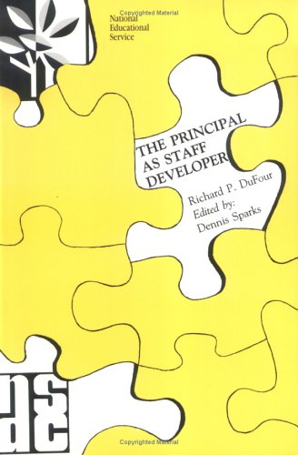 Book cover for The Principal as Staff Developer