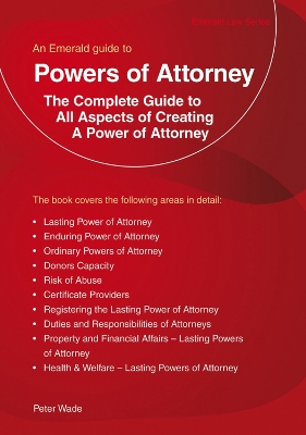 Book cover for Powers Of Attorney
