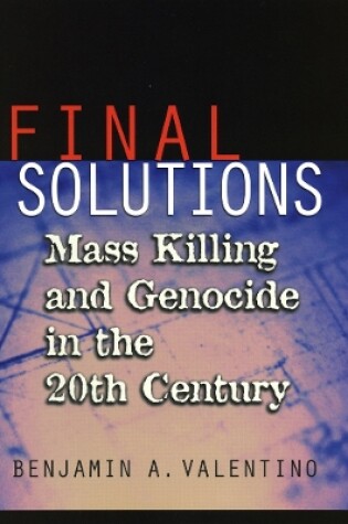 Cover of Final Solutions