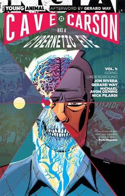 Book cover for Cave Carson Has A Cybernetic Eye Vol. 1 Going Underground