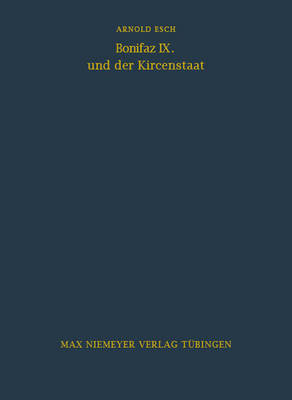 Book cover for Bonifaz IX. und der Kirchenstaat