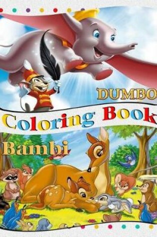 Cover of Dumbo & Bambi Coloring Book