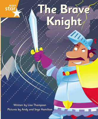 Book cover for Clinker Castle Orange Level Fiction: The Brave Knight Single