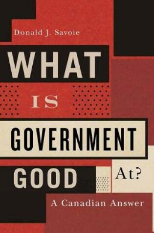 Cover of What is Government Good at?