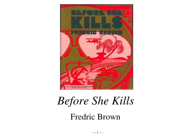 Cover of Before She Kills