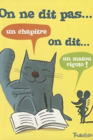 Cover of On Ne Dit Pas...on Dit....