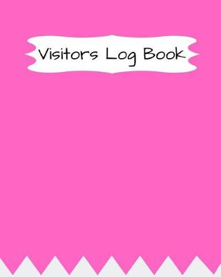 Book cover for Visitor Log Book