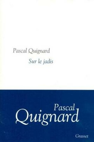 Cover of Sur Le Jadis