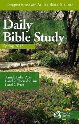 Book cover for Daily Bible Study Spring 2013