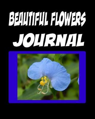 Book cover for Beautiful Flowers Journal