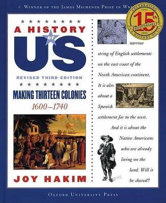 Book cover for A History of US: Making Thirteen Colonies: A History of US Book Two