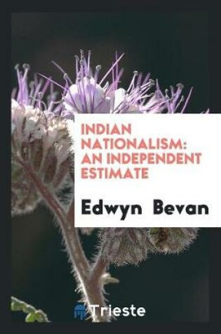 Cover of Indian Nationalism