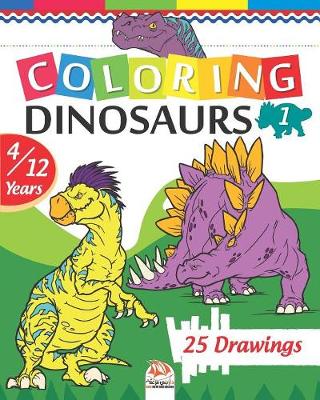 Cover of Coloring Dinosaurs 1