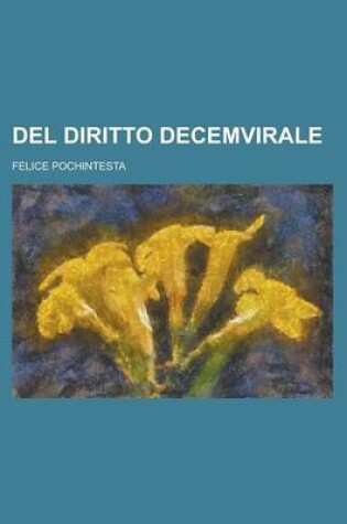 Cover of del Diritto Decemvirale