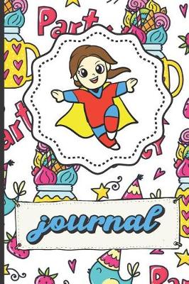 Book cover for Super Girl Mom Journal