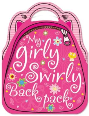 Book cover for My Girly Swirly Sticker Backpack