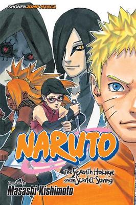 Book cover for Naruto: The Seventh Hokage and the Scarlet Spring