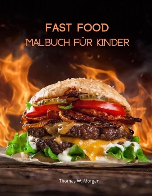 Book cover for Fast Food Malbuch f�r Kinder