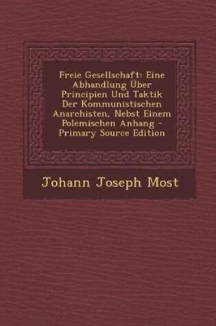 Cover of Freie Gesellschaft