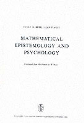 Book cover for Mathematical Epistemology and Psychology