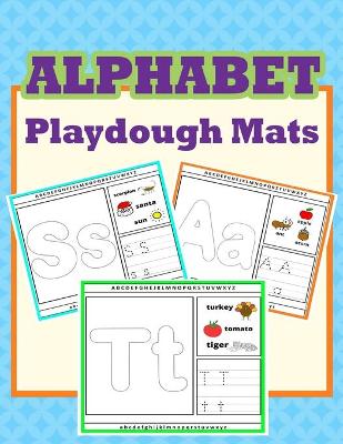 Book cover for Alphabet Playdough Mats