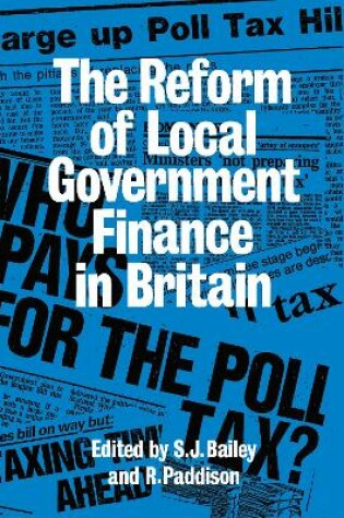 Cover of Reform Of Local Govt Finance