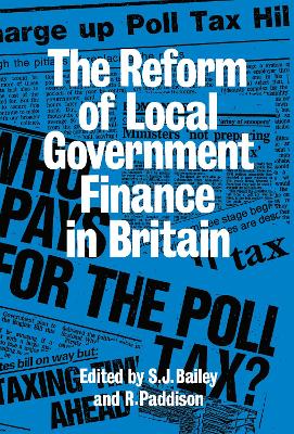 Book cover for Reform Of Local Govt Finance